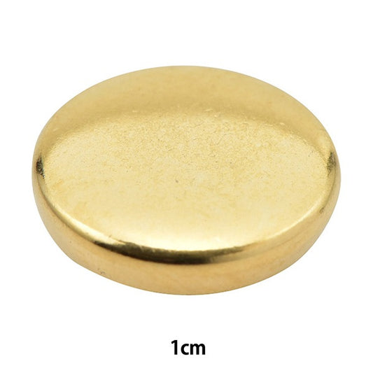 Taste "Messingknopf halbe Runde dose bein g 1cm ma150"