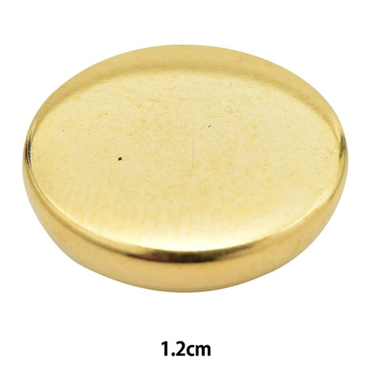 Knopf "Messingknopf Hemal -Round Cannal G 1,2 cm MA150"