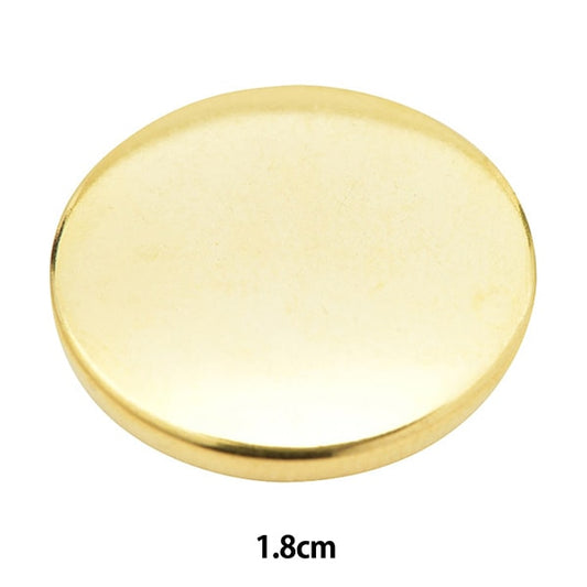 Taste "Messingknopf Hemal -Round Can Foot G 1,8 cm MA150"