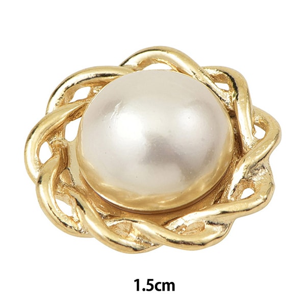 Taste "Shank -Knopf Hemi -Rund Cannal G02 1,5 cm MW1029"