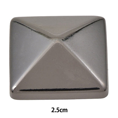 Knopf "Quadratknopf Tunnel Fuß BN 2,5 cm N58"