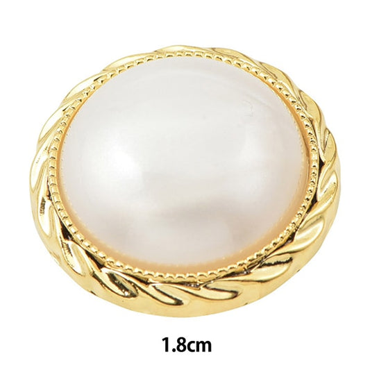 ボタン 『シャンクボタン 角カン足 G 1.8cm NA5332』