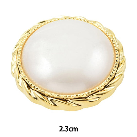 ボタン 『シャンクボタン 角カン足 G 2.3cm NA5332』