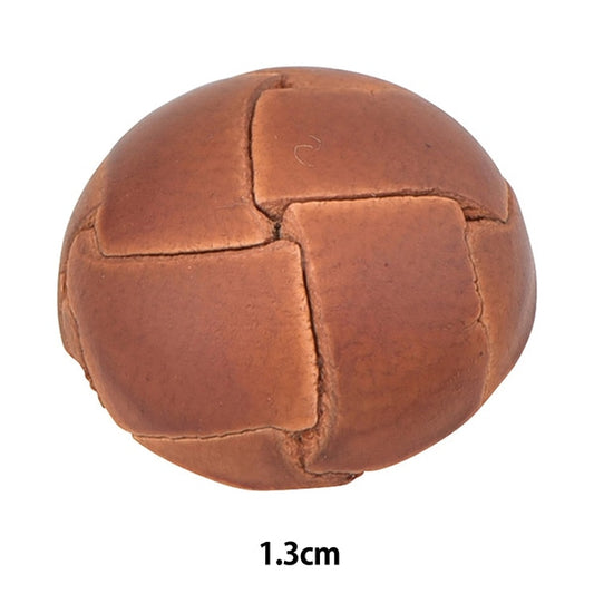 الزر "زر جلدي رقم 1 1.3سم NO100"