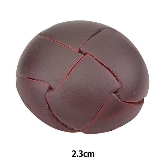 الزر "زر جلدي رقم 3 2.3 سم NO100"