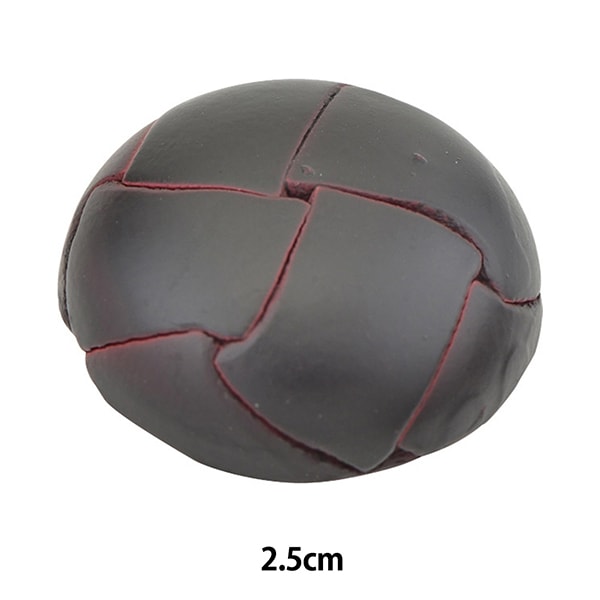 ボタン 『レザーボタン #4 2.5cm NO100』