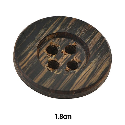 زر "زر خشب اربع فتحات #6 1.8 سم 1 قطعة OW7500"