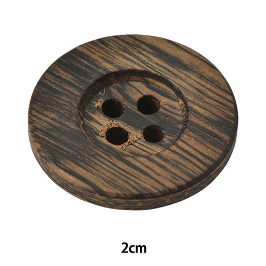 زر "زر خشب اربع فتحات #6 2 سم 1 قطعة OW7500"