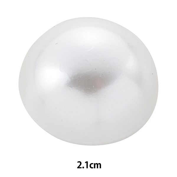 ボタン 『パールコーティングボタン 角足 2.1cm PN2000』