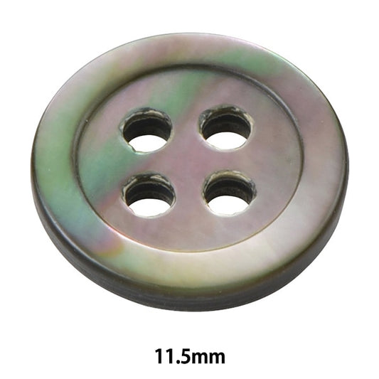 ボタン 『シェルボタン 四つ穴 11.5mm SB17』