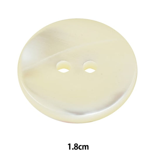 ボタン 『シェルボタン 二つ穴 1.8cm ST100』