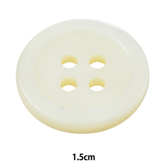 ボタン 『シェルボタン 四つ穴 1.5cm ST17』