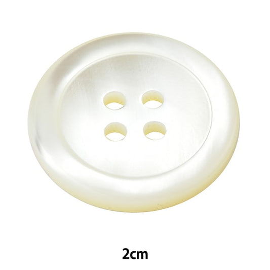 ボタン 『シェルボタン 四つ穴 2cm ST17』