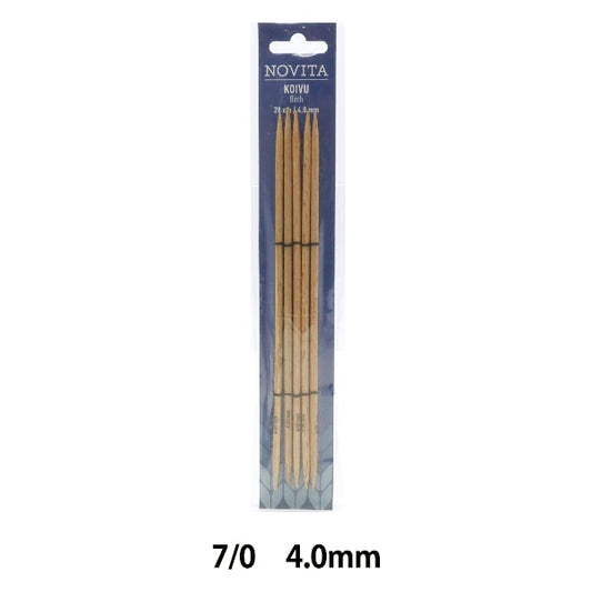 Knitting Needles "5 needle 20cm 6 682401" novita Novita