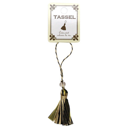 Quaste "Tassel Gold x Schwarz BX1180-4"