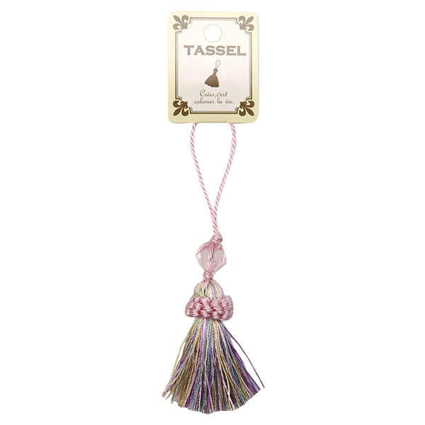 Tassel "2019 Rainbow Tassel pastel Pink BX1186-21"