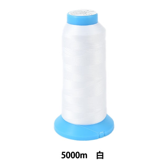 Sewing machine thread "Diichather TetronSewing machine thread #100 5000m White] Daikoku Silk