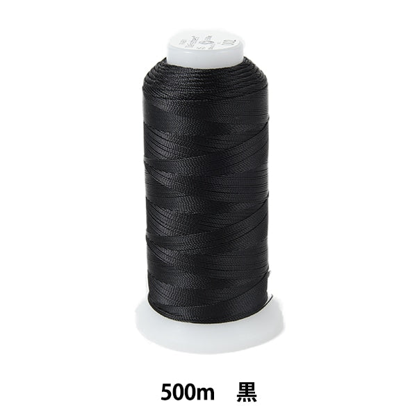 Sewing machine thread "Diichather TetronSewing machine thread #5 500m Black] Daikoku Silk