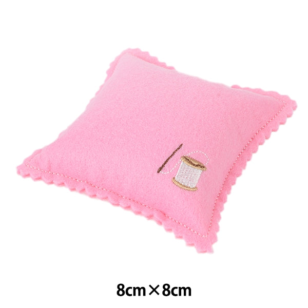 Coussin à épingles "Coussin rose en feutre grand sun60-16" Suncoccoh Sankokko KIYOHARA