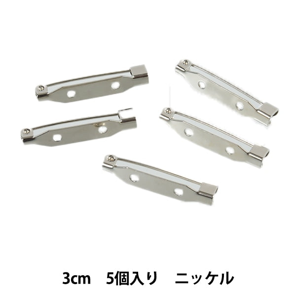 Pin "Künstlicher Blumenstift 30mm Nickel Sun90-19" Suncoccoh Sankokko KIYOHARA