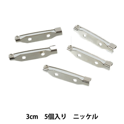 Pin "Künstlicher Blumenstift 30mm Nickel Sun90-19" Suncoccoh Sankokko KIYOHARA