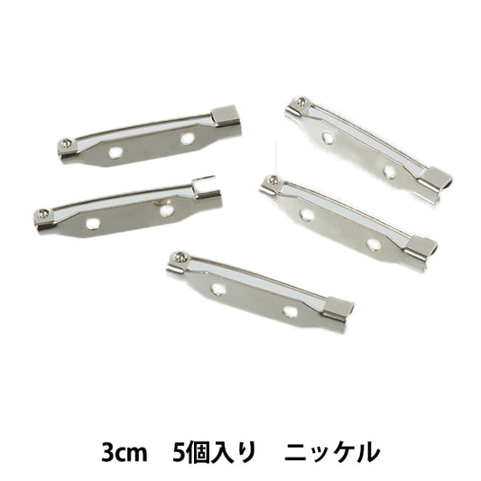 Pin "Künstlicher Blumenstift 30mm Nickel Sun90-19" Suncoccoh Sankokko KIYOHARA