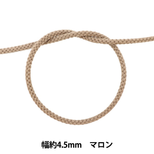 [From quantity 5] Craft Cord "Acrylic Edo-hitting code round string 124-8300 019" DARIN Darin