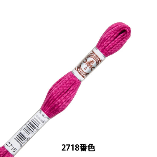 刺しゅう糸 『RETORS (ルトール) 4番刺繍糸 ART.89 2718番色』 DMC ディーエムシー