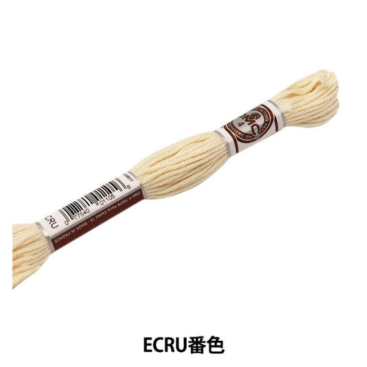 Broderiefil "RETORS (RUTOR) 4 N ° 4 broderiesfil Art.89 Ecru" DMC Dilementea