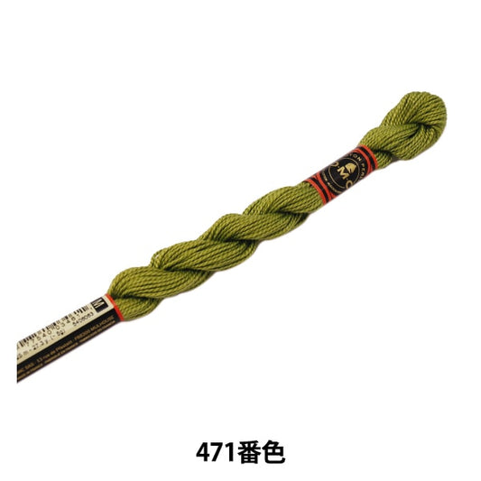 Ricamofilo "Ricamo DMC n. 5filo 471 Color "DMC DEWM MAE