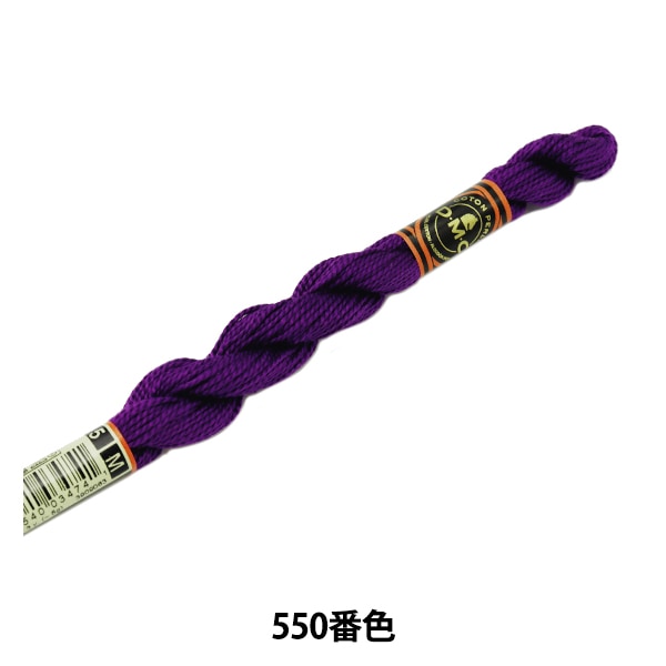 خيط التطريز "DMC رقم 5 خيط التطريز رقم 550 لون" DMC DMC