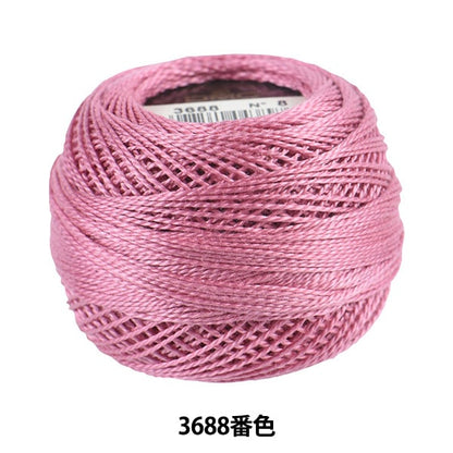 Broderiefil "Broderie DMC n ° 8fil 3688 Color "DMC Dewems