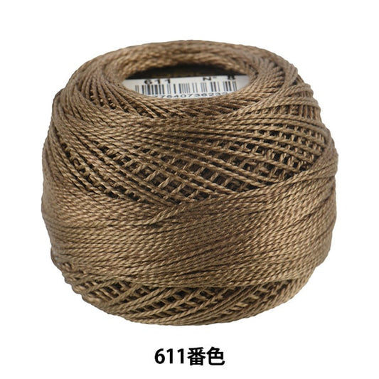 Embroidery thread "DMC No. 8 embroidery thread 611 color" DMC Dewem Sea