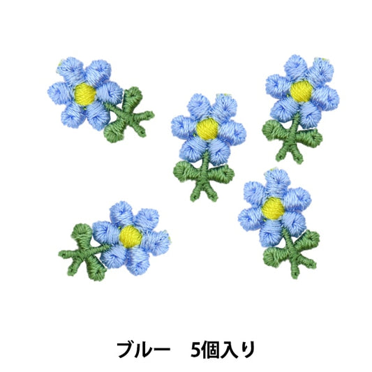 Race "Lace motif blue 9064-3"