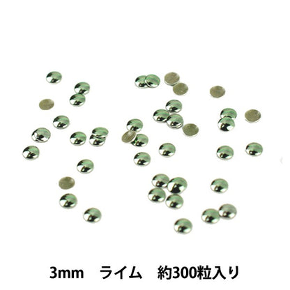 Strass "Metal Hot Fix 3mm Lime Ro0304"