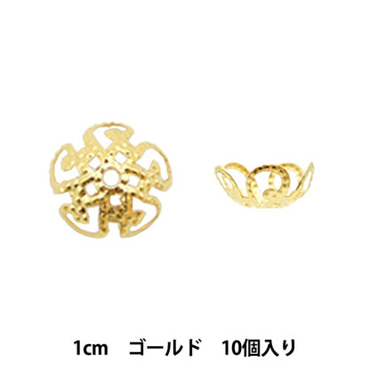 Support d'artisanat "Kozu petit 1 cm d'or 10 pièces OH-3"