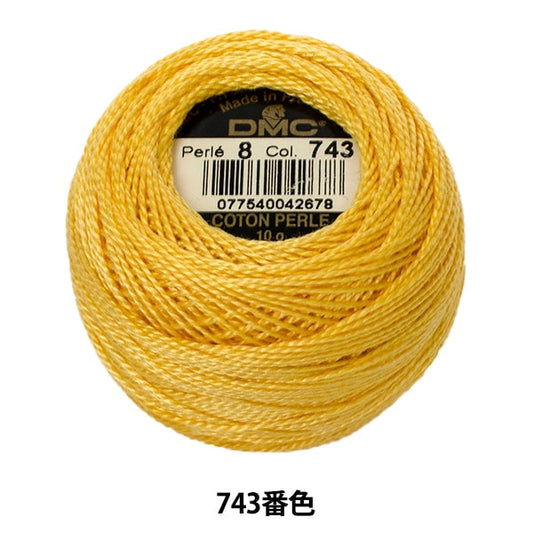 ВышивкаНитки "Вышивка DMC № 8Нитки 743 Цвет "DMC Dewems Sea