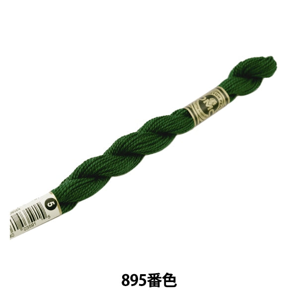 BordadoHilo "Bordado DMC No. 5Hilo 895 Color "DMC Dewems Sea