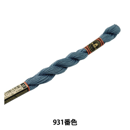 BordadoHilo "Bordado DMC No. 5Hilo 931th Color] DMC Dewhm Sea