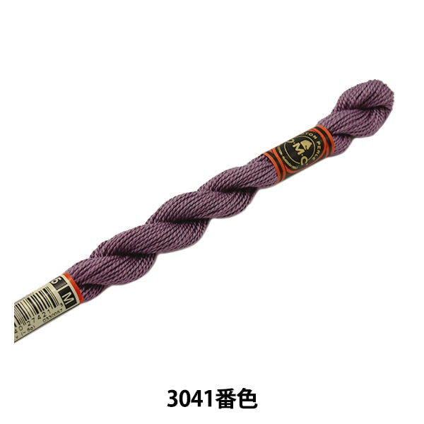 BordadoHilo "Bordado DMC No. 5Hilo 3041 Color DMC Dewems