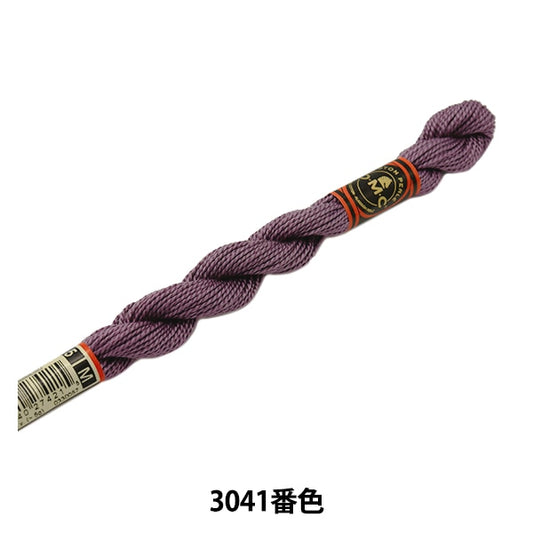 BordadoHilo "Bordado DMC No. 5Hilo 3041 Color DMC Dewems