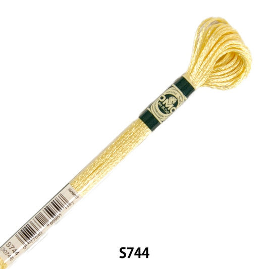 BordadoHilo "Satén DMCHilo Color S744] DMC Dewems