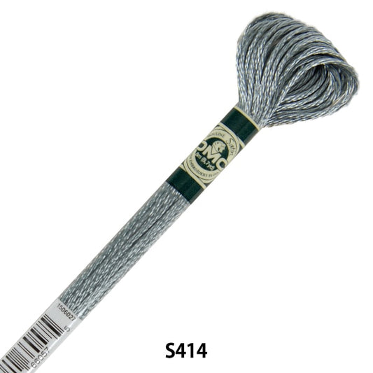 BordadoHilo "Satén DMCHilo Color S414] DMC Dewhm Sea