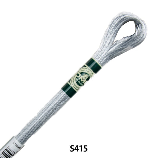 BordadoHilo "Satén DMCHilo Color S415 "DMC Dewems