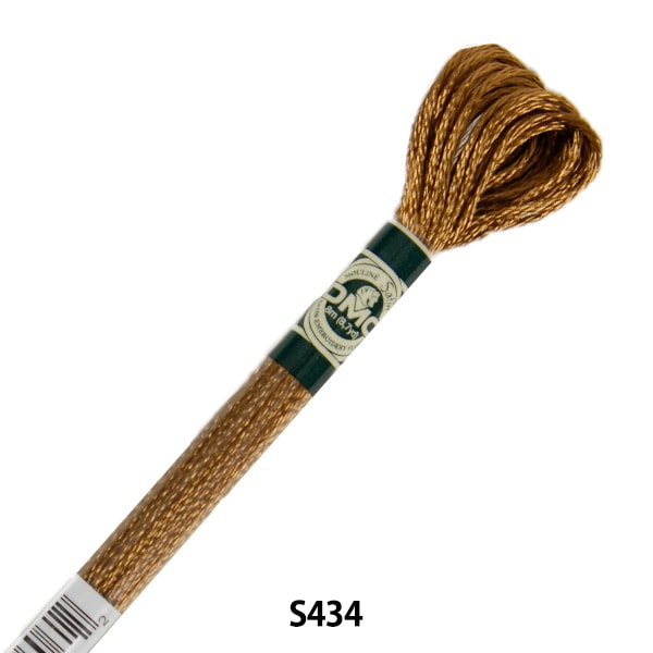 BordadoHilo "Satén DMCHilo Color S434] DMC Dewhm Sea