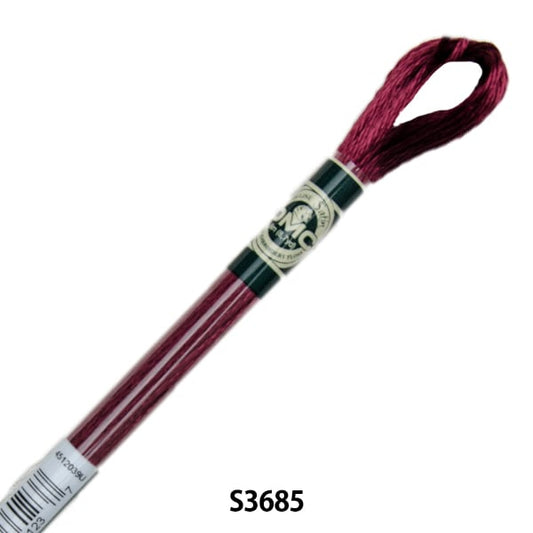 BordadoHilo "Satén DMCHilo Color S3685] DMC Dewems