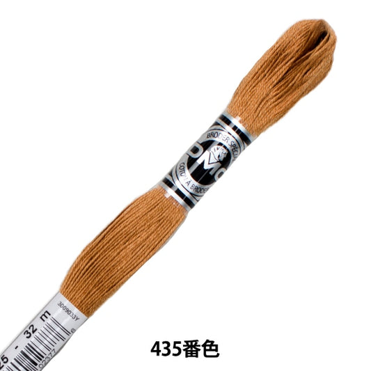 자수실 "DMC 25자수실 ABRODER ART.107 435 컬러 "DMC DEWEMS SEA