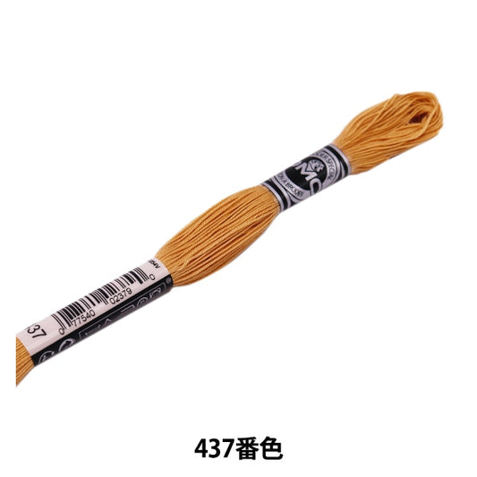 자수실 "DMC 25자수실 Abroder Art.107 437 컬러 "DMC Dewems Sea