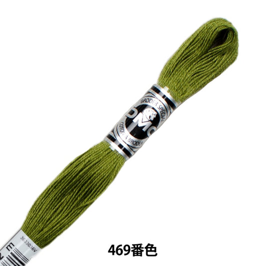 자수실 "DMC 25자수실 Abroder Art.107 469 컬러 "DMC Dewems Sea