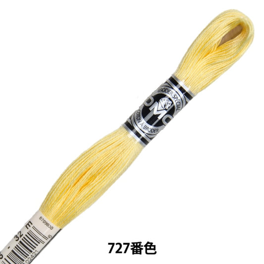 Ricamofilo "Ricamo DMC 25filo Abodir Art.107 727 Color "DMC DEWHM MAE